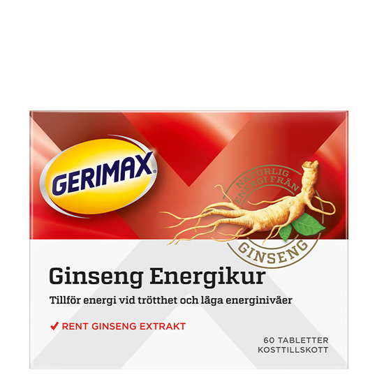 Ginseng Energikur, 60 tabletter