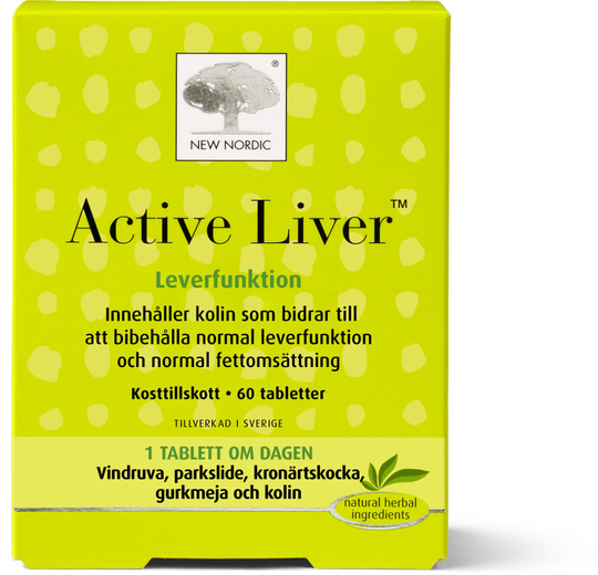 New Nordic Active Liver 60 st