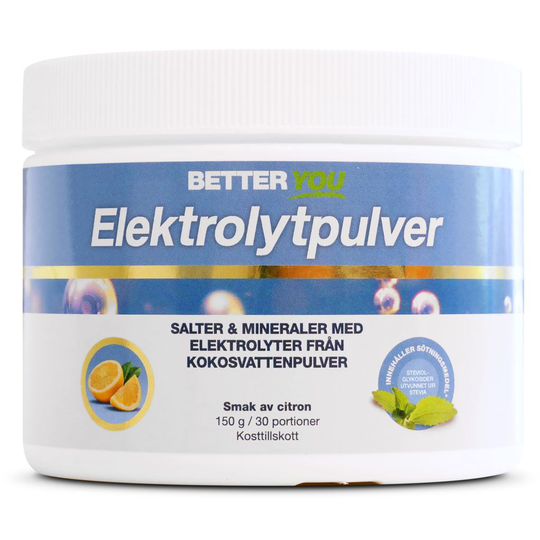 Better You Elektrolytpulver Citron 150 g