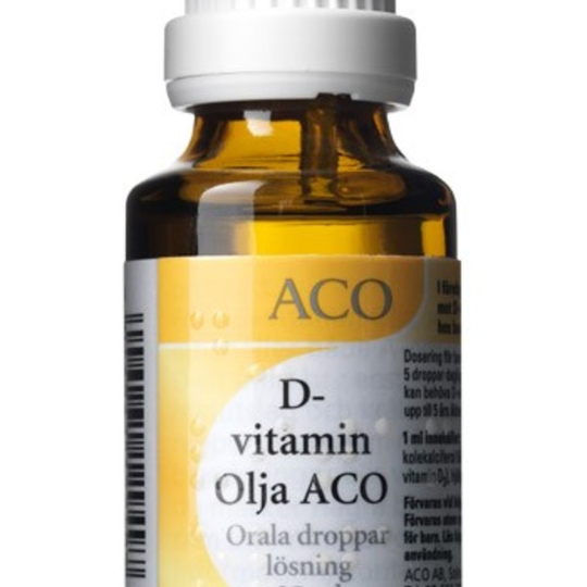 D-vitamin Olja ACO, orala droppar, lösning 80 IE/droppe 25 ml
