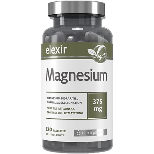 Elexir Magnesiumtillskott 120 st