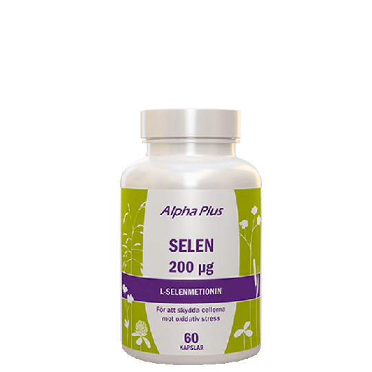 Selen 200 μg, 60 kapslar