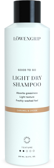 Löwengrip Good To Go Light (caramel & cream) Dry Shampoo 250 ml