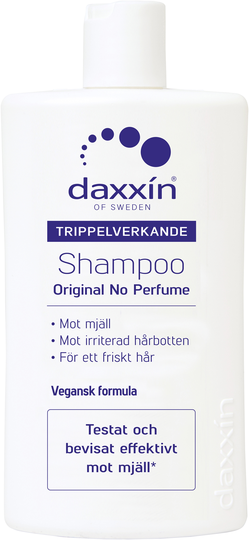 Daxxin Shampoo mot mjäll oparfymerad 250 ml