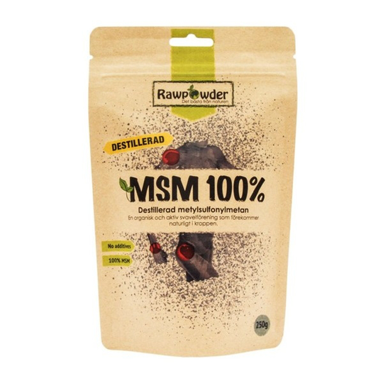Rawpowder MSM destillerad 250 g