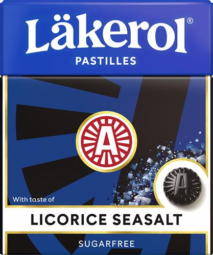 Läkerol Licorice Seasalt, 25 g