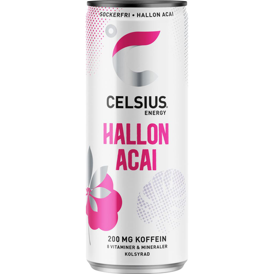 Celsius Hallon & Acai 355 ml