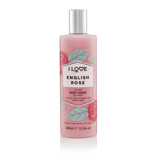 I Love Signature Body Wash English Rose 360 ml
