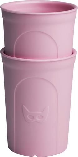 Herobility Eco Toddler Glass Rosa, 2 st