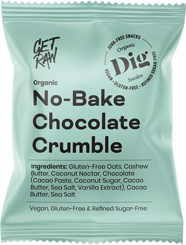 Get Raw No-Bake Chocolate Crumble, 35 g