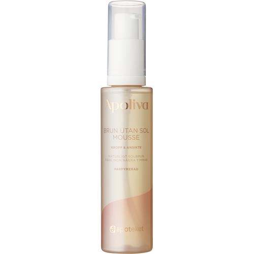 Apoliva Brun Utan Sol Mousse kropp & ansikte, 150 ml