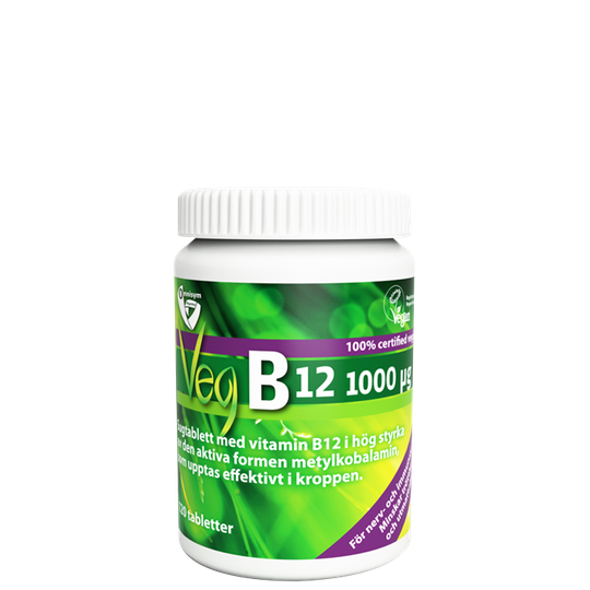 OmniVegan B12 1000 µg, 120 tabletter