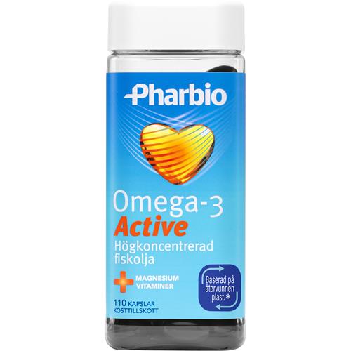Pharbio Omega 3 Active, 110 st