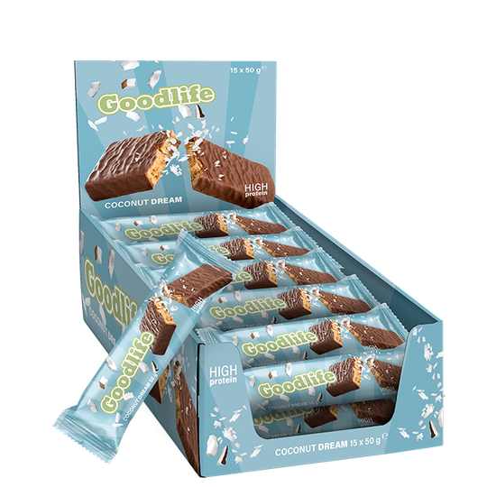 15 x Goodlife, 50 g, Coconut Dream