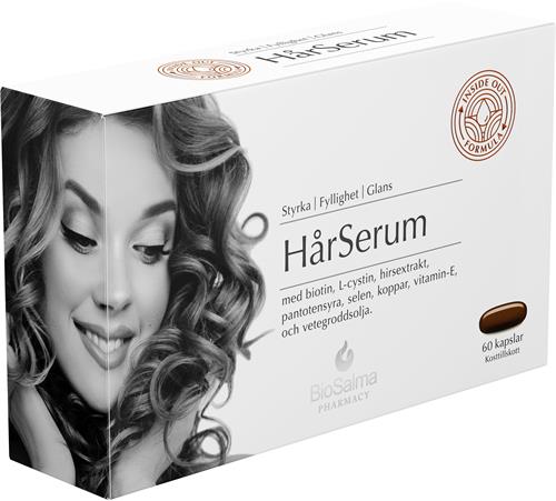 BioSalma HårSerum med biotin, L-cystin., 60 st