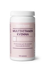 LloydsApotek Multivitamin Kvinna 100 st