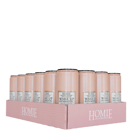 24 x Homie Wake Up Synbiotic, 330 ml