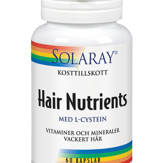 Solaray Hair Nutrients 60 kapslar