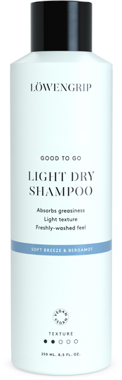 Löwengrip Good To Go Light (soft breeze & bergamot) Dry Shampoo 250 ml