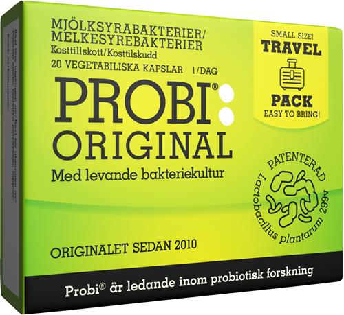 Probi Mjölksyrabakterier Travel Pack, 20 st