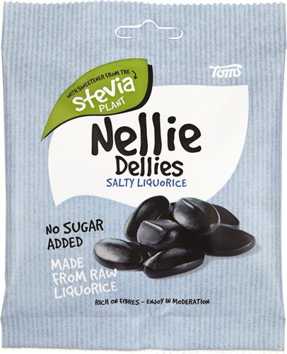 Nellie Dellies Salty Liquorice, 90 g