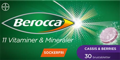 Berocca Energy Cassis & Berries, 30 st
