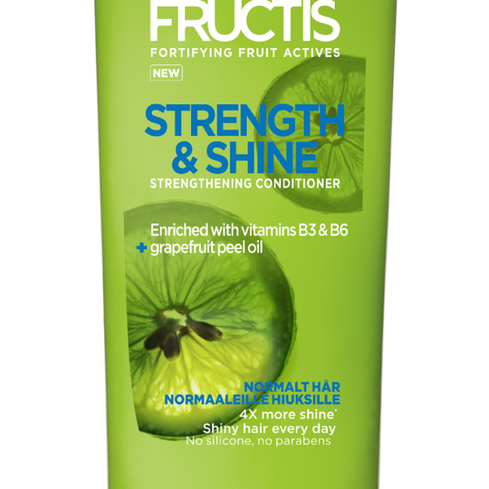 Garnier Fructis Strength & Shine Balsam Normalt Hår 200 ml