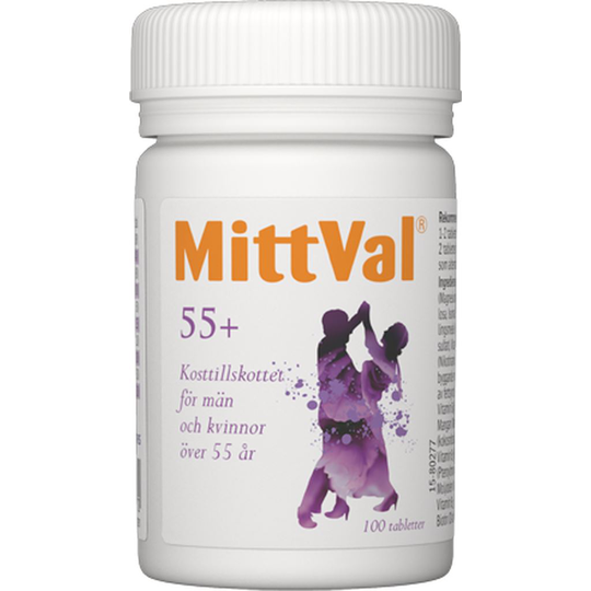 MittVal 55+ 100 tabletter