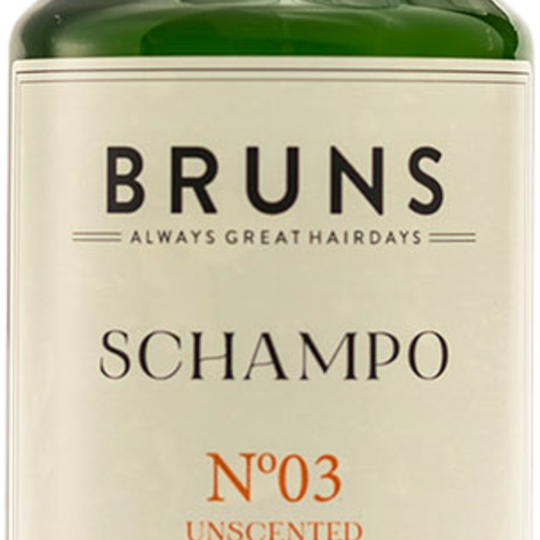 BRUNS Schampo NR03 Oparfymerad 300 ml