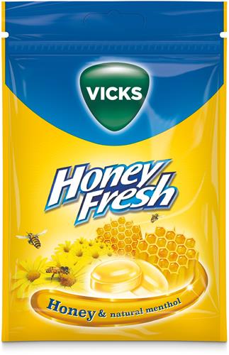Vicks Honey Fresh & natural menthol, 72 g
