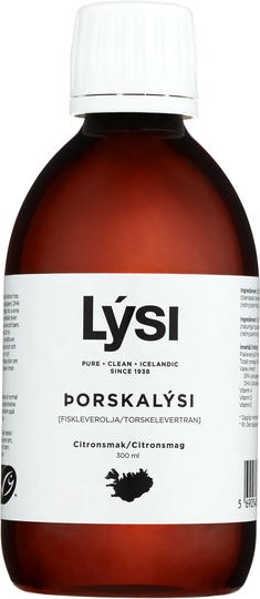 Lysi Fiskleverolja 300 ml