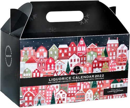 Lakritsfabriken Liquorice Calendar 2022, 720 g