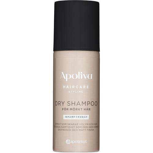 Apoliva Dry shampoo mörkt hår oparfymerad, 150 ml