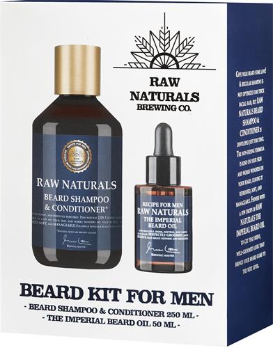 Raw Naturals Beard Kit for Men, 1 st