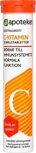 Apoteket C-vitamin Apelsin, 20 st