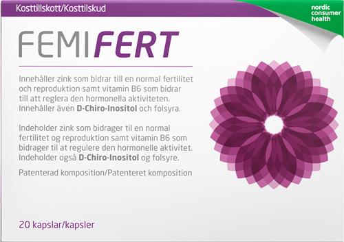 Femifert Kosttillskott, 20 st