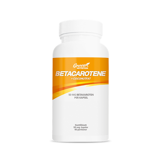 Betacarotene 50 mg+Coconut fat, 90 kapslar