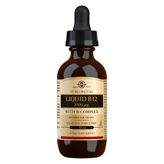 Solgar Flytande B-12 2000 mcg 59 ml
