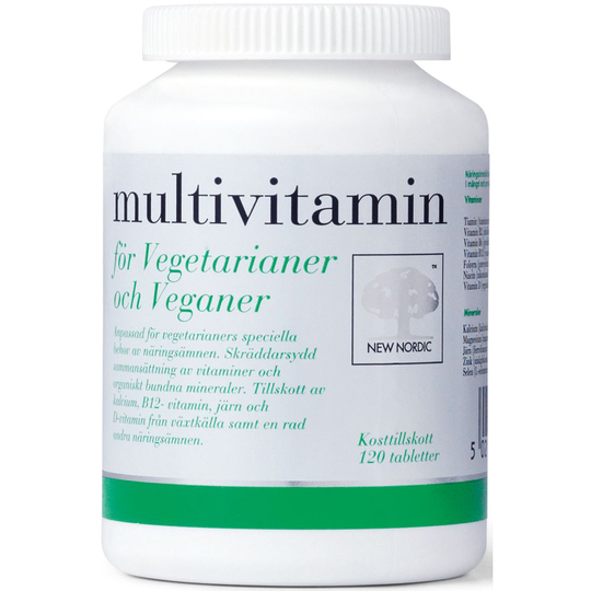 Multivitamin för vegetarianer 120 st
