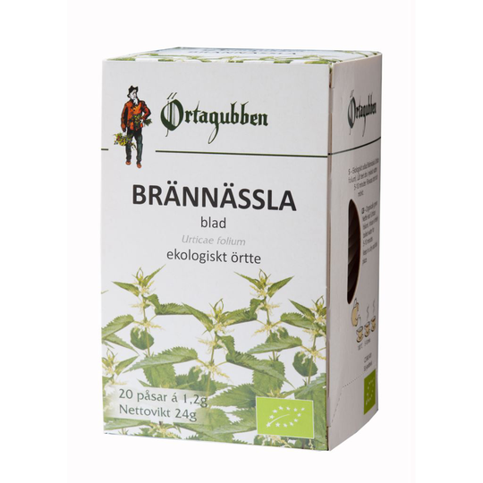 Örtagubben Brännässla blad Te-påsar 20x1,2gr