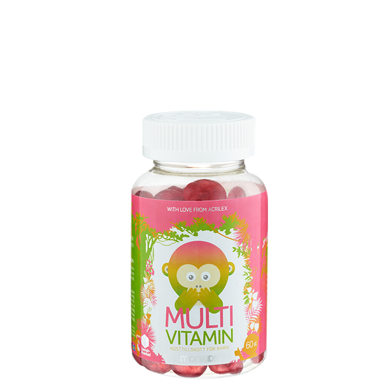 Multivitamin, 60 tuggtabletter