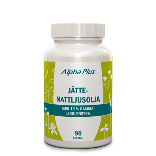 Alpha Plus Jättenattljusolja 90 kapslar