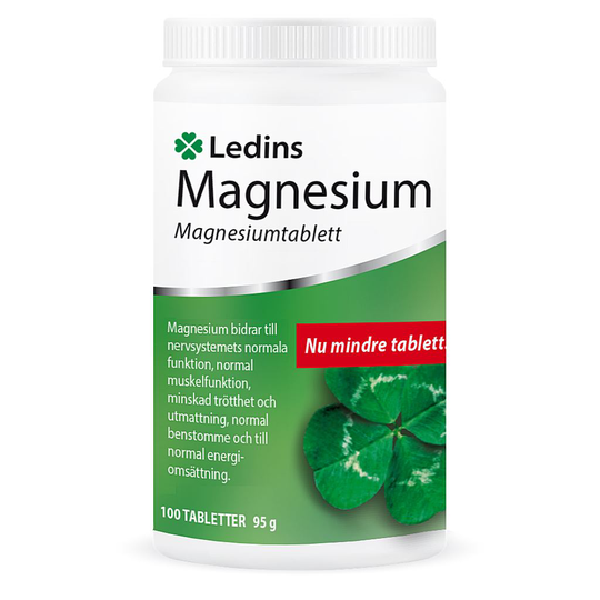 Ledins Magnesium 250 mg 100 tabletter