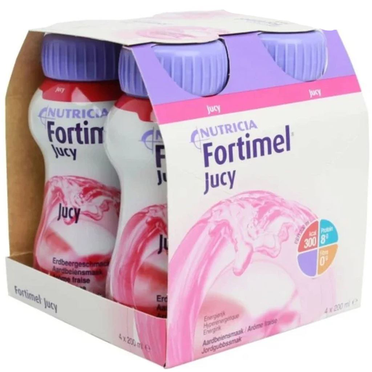 Fortimel Jucy Jordgubb 4 x 200 ml