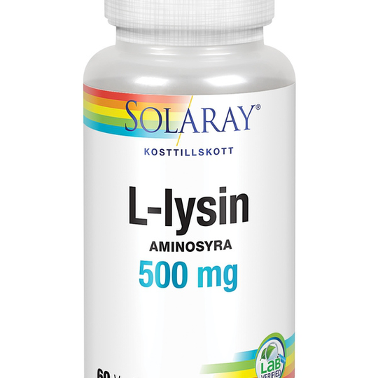 Solaray L-Lysin 60 kapslar