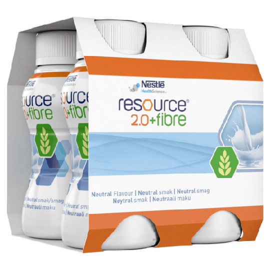 Resource 2.0+FIBRE Neutral 4 x 200 ml