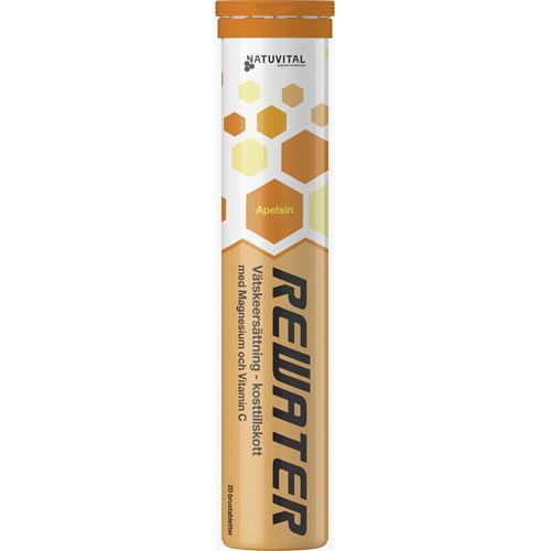 ReWater Vätskeersättning Apelsin, 20 st