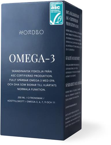 Nordbo Omega-3, 200 ml