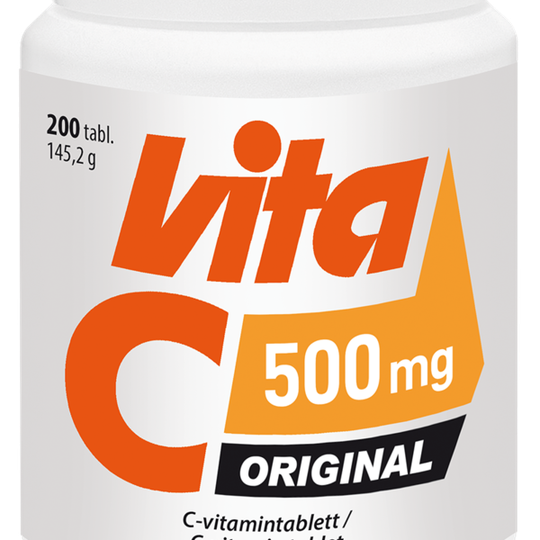Vita-C Original 500 mg 200 tabletter