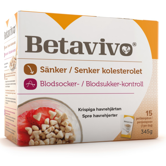 Betavivo Havrehjärtan 15 portioner 345 g